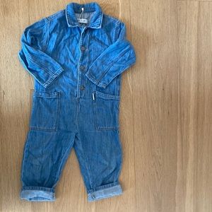 Zara Toddler Denim Romper 3-4yrs